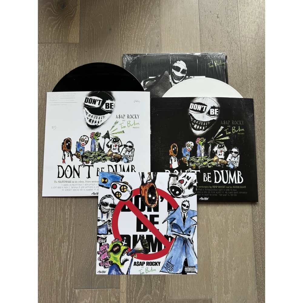 SIGNED ASAP ROCKY Dont Be Dumb Mr Mayers Vinyl 2xLP Insert Black IN HAND ❤️✅ NEW - Picture 9 of 14